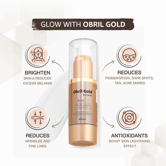 Obril Gold Skin Serum, 30ml - Image 4