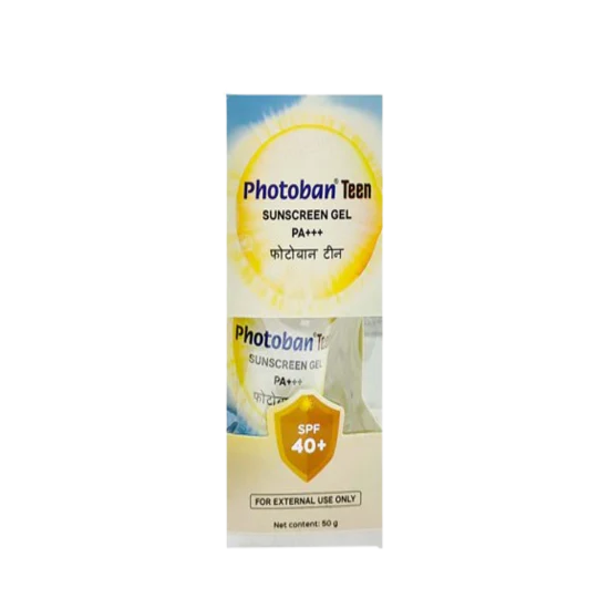 Photoban Teen Sunscreen Gel SPF 40+ PA+++ 50gm