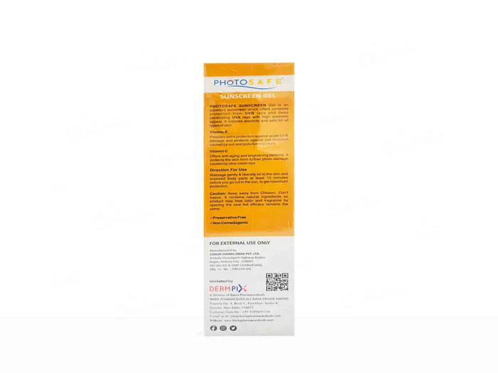 Photosafe Hybrid Broad Spectrum Sunscreen Gel SPF 50+++, 60gm - Image 3