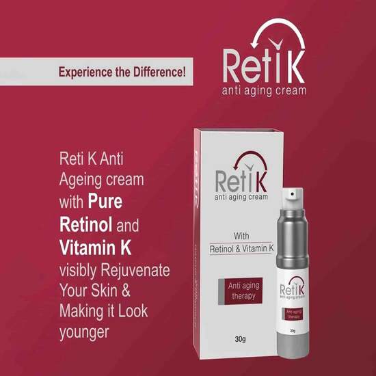 Reti K Anti Aging Cream, 30ml - Image 3