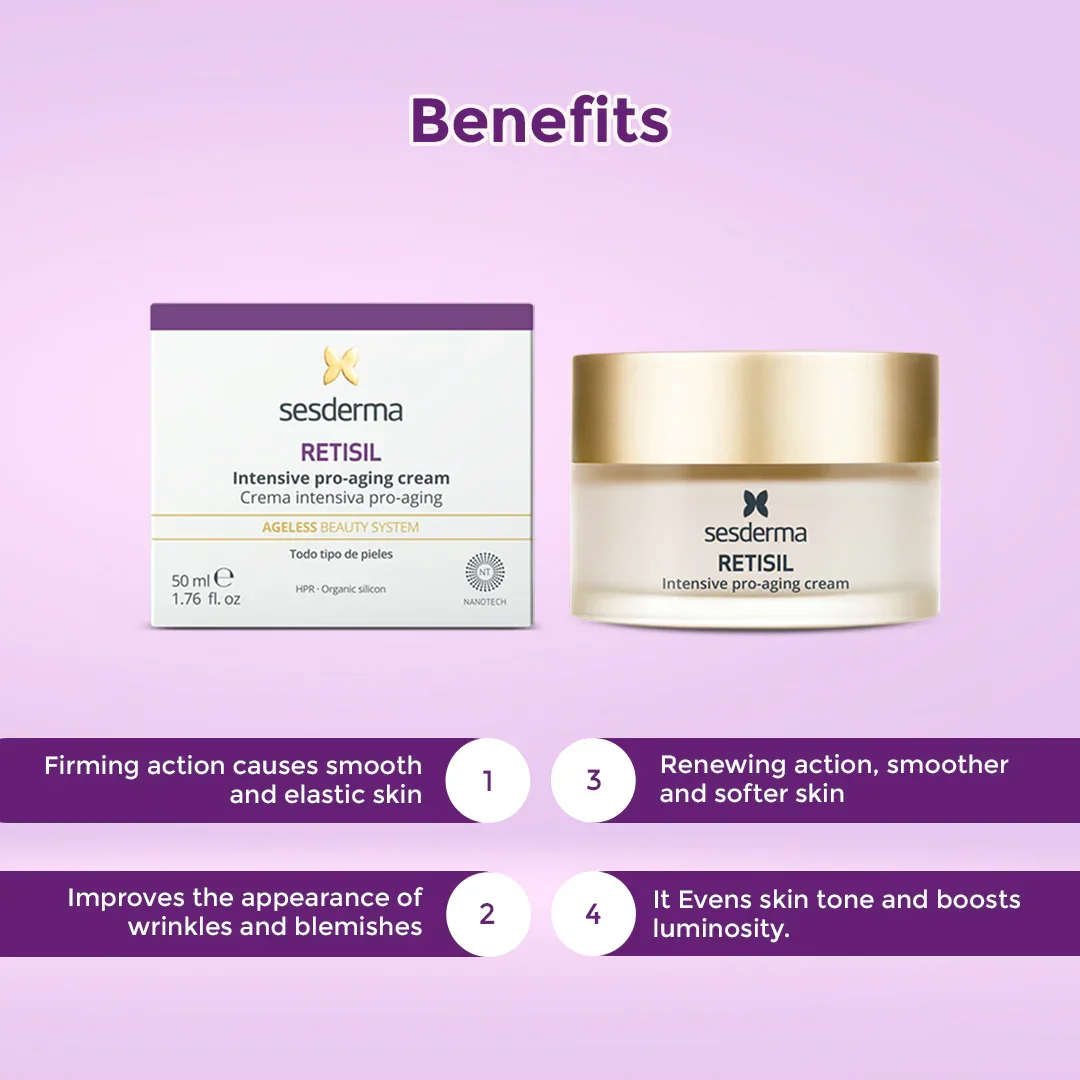 Sesderma Retisil Intensive Pro Aging Cream 50ml - Image 2