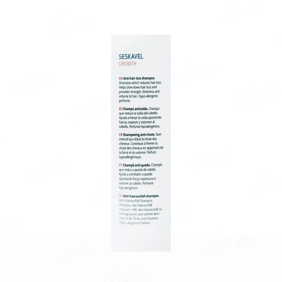 Sesderma Seskavel Growth Anti-Hair Loss Shampoo, - Image 5