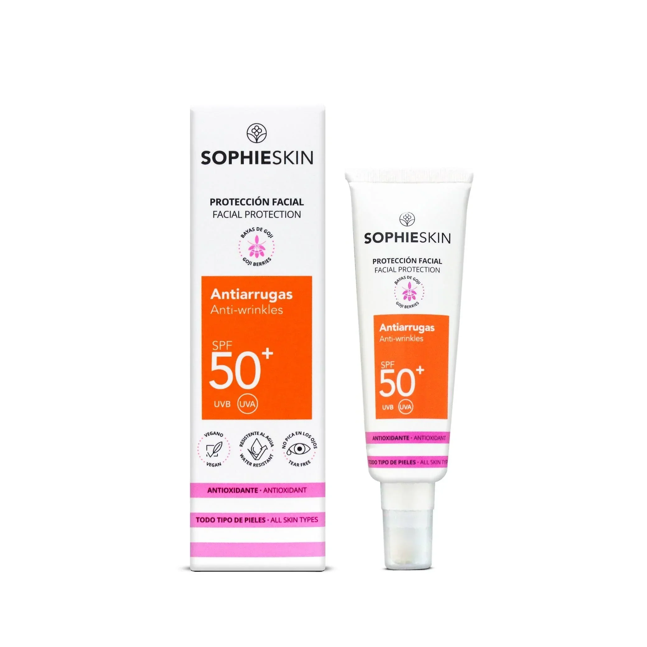 Sesderma Sophieskin Anti-Wrinkle Facial Sunscreen SPF 50 (50ml) - Image 3