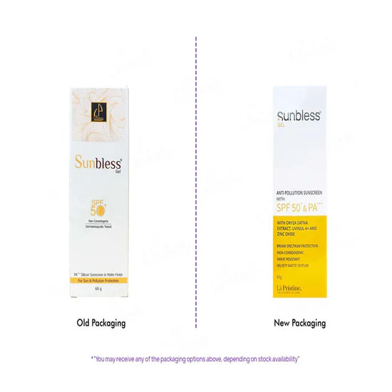 Sunbless Anti Pollution Sunscreen Gel SPF 50+, 60gm - Image 2