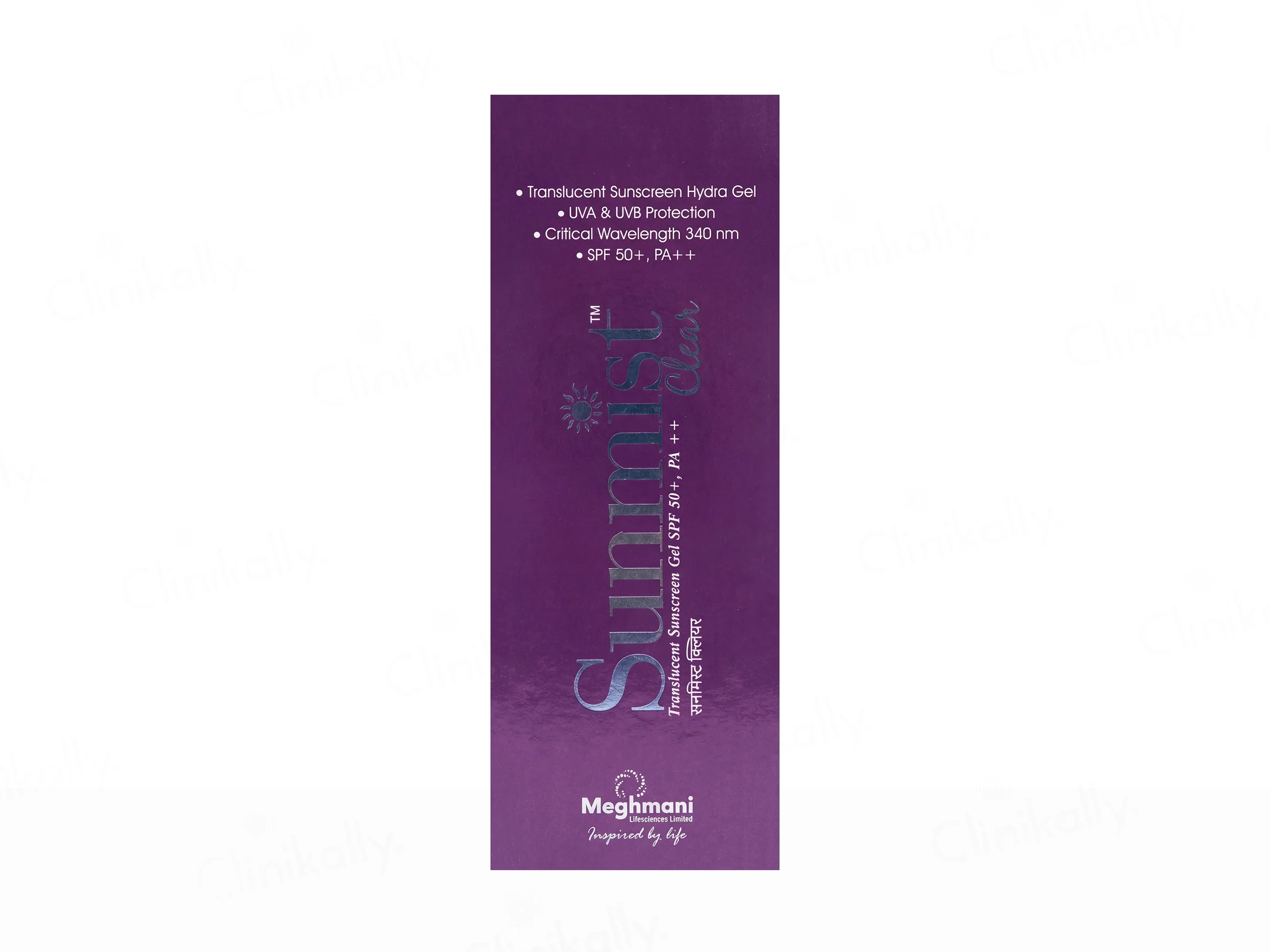 Sunmist Clear Transparent Sunscreen Gel SPF 50+ 50gm - Image 4
