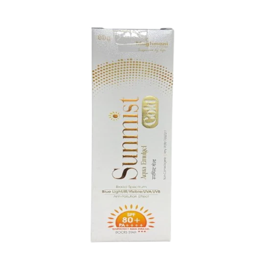 Sunmist Gold Aqua Emulgel SPF 80 60gm