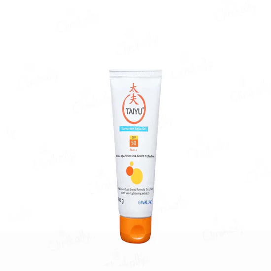 Taiyu Sunscreen Aqua Gel SPF 50 PA+++ 60gm - Image 3