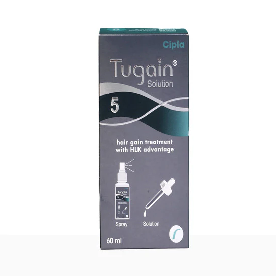 Tugain 5% Hair Solution, 60ml - Image 2