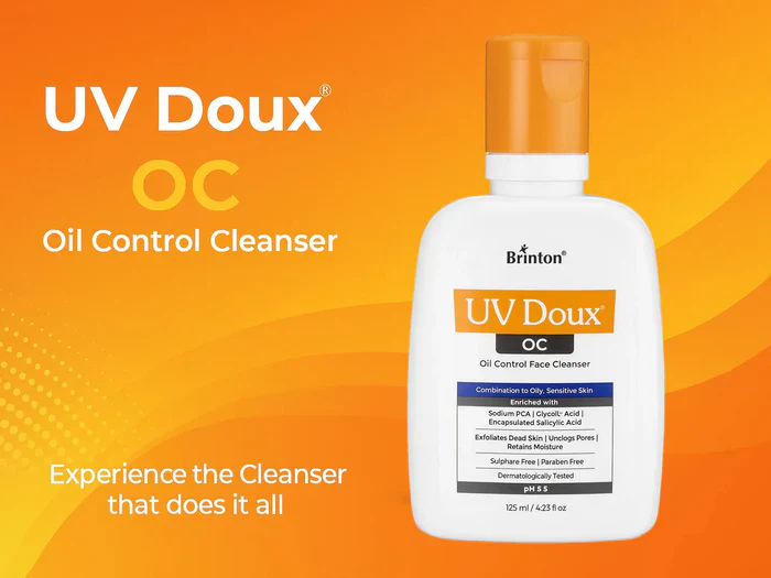 Uv Doux OC Oil Control Face Cleanser For Combination To Oily - Sensitive Skin, - Image 3