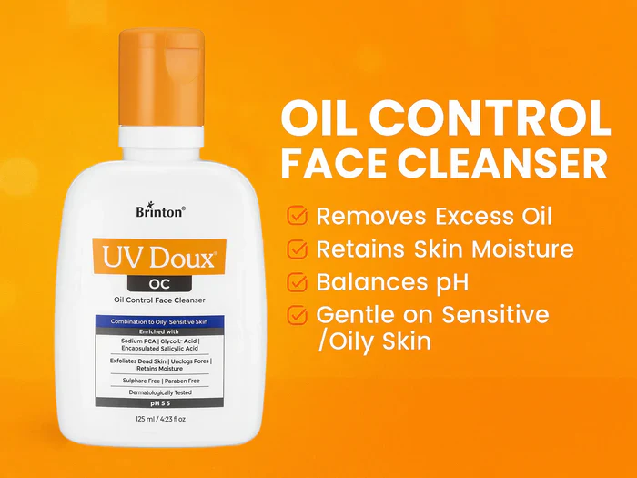 Uv Doux OC Oil Control Face Cleanser For Combination To Oily - Sensitive Skin, - Image 4