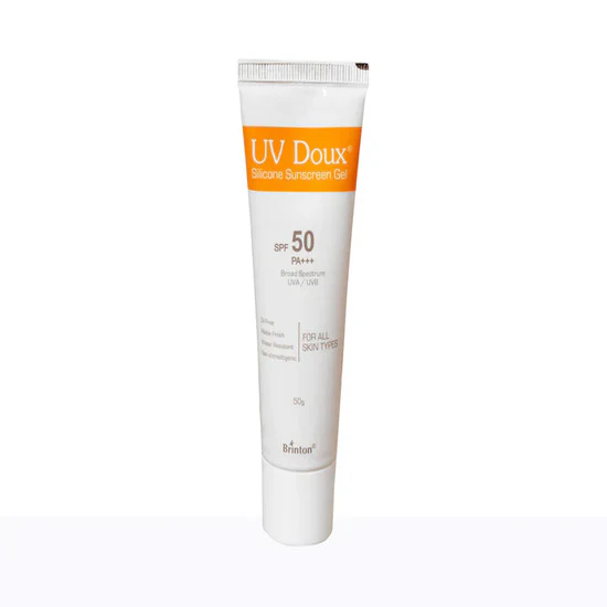UV Doux Silicone Sunscreen Gel SPF 50, 50gm - Image 3