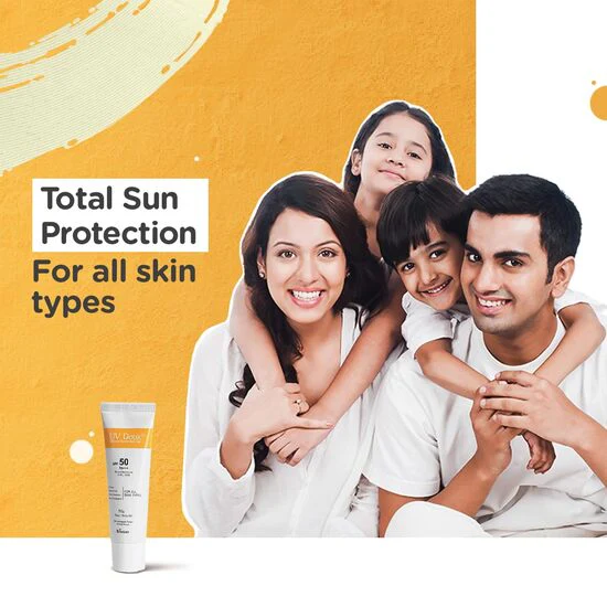 UV Doux Silicone Sunscreen Gel SPF 50, 50gm - Image 4
