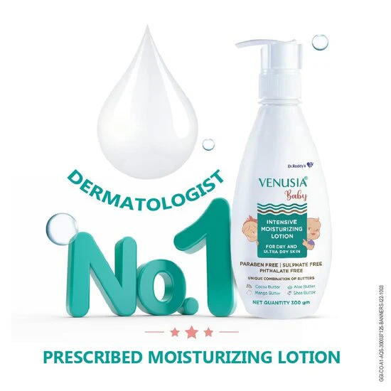 Venusia Baby Intensive Moisturizing Lotion 300gm - Image 3