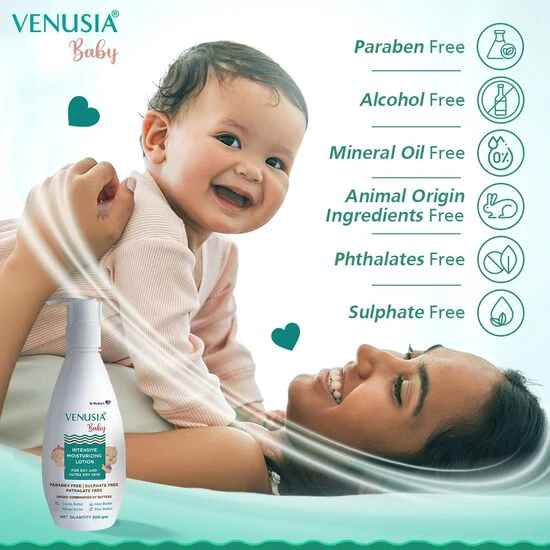 Venusia Baby Intensive Moisturizing Lotion 300gm - Image 4