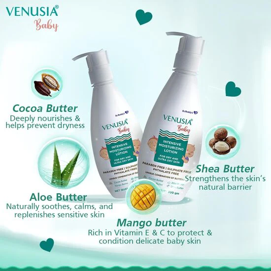 Venusia Baby Intensive Moisturizing Lotion 300gm - Image 5