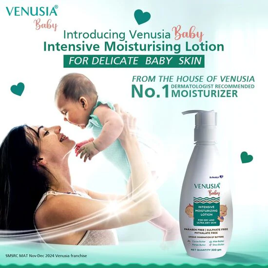 Venusia Baby Intensive Moisturizing Lotion 300gm - Image 6