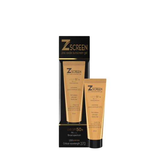 Z Screen Zinc Oxide Sunscreen Gel SPF 50+ PA+++ 50ml